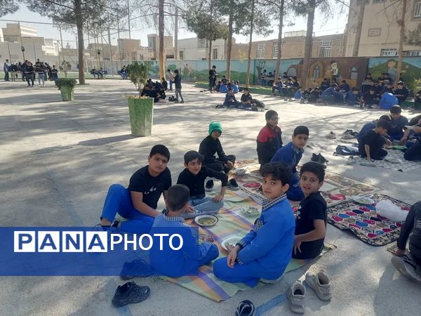 مراسم شهادت حضرت فاطمه زهرا (س) در دبستان شهید محمود فلاحزاده ابرکوه