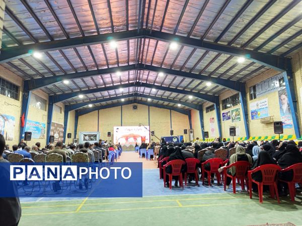 عطر حضور شهید گمنام در حاجی‌‌آباد پیچید 