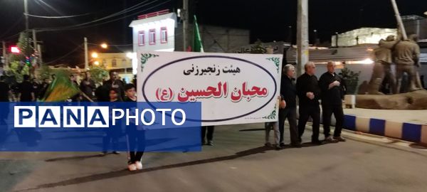 خیابان‌های پلدختر در شب‌های محرم، میزبان عزاداری عاشقان حسینی