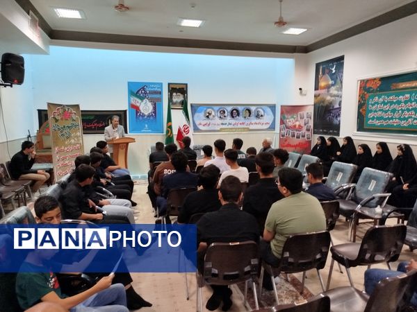 مراسم نشست کمیته دانش آموزی ستاد نماز جمعه کاشمر با امام جمعه کاشمر 