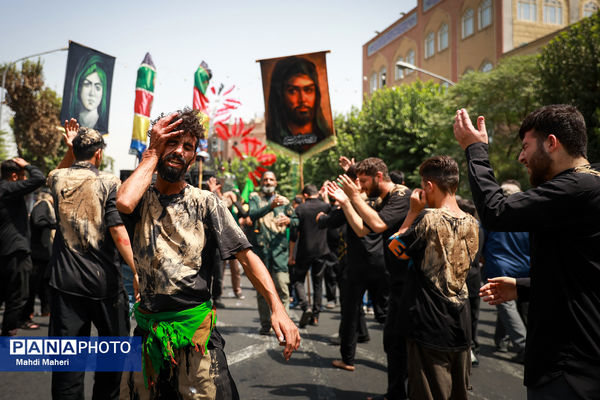 آیین سنتی کاروان عزاداری بنی اسد در تهران