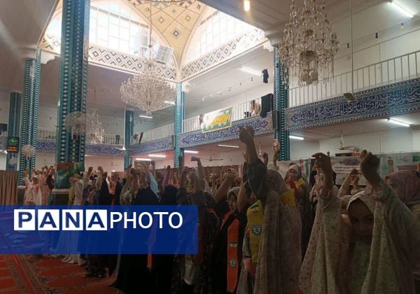 جماعت در اعتکاف دانش‌آموزی، طعم شیرین بندگی