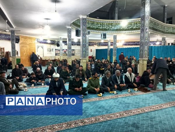 برگزاری مراسم شهرستانی به‌مناسبت تدفین شهیدان نصرالله و صفی‌الدین در شهرستان فیروزکوه