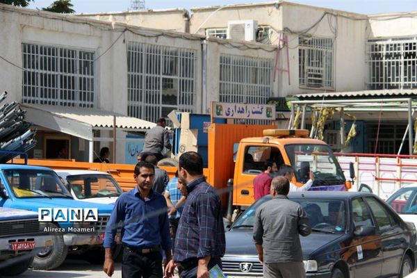 کاروان توزیع اقلام ورزشی