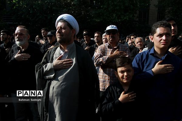 مراسم تشییع پیکرمطهر ۱۳۵شهید گمنام دفاع مقدس