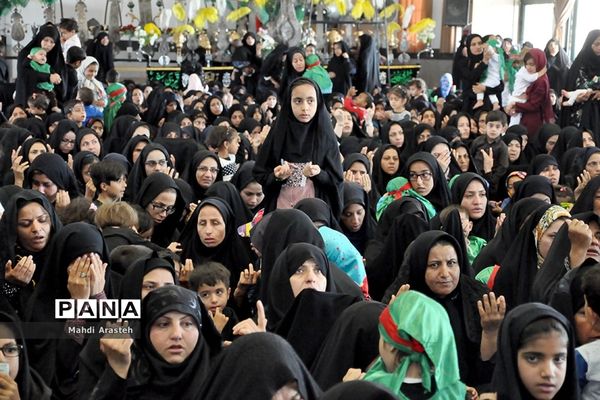همایش شیرخوارگان حسینی درشهرستان خوسف