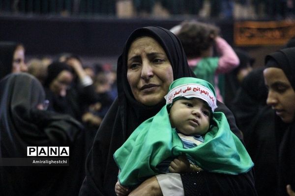 برگزاری مراسم شیرخوارگان حسینی در شهرستان بیرجند