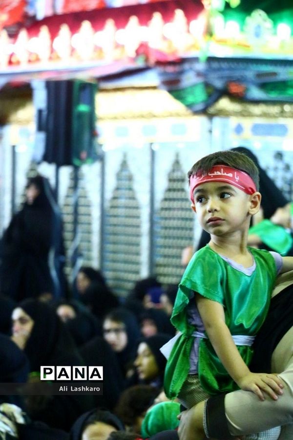 همایش شیرخوارگان حسینی در حسینیه ثارالله قائم شهر