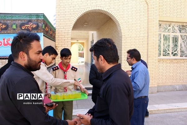 ایستگاه صلواتی دانش‌آموزان پیشتاز سیستان و بلوچستان