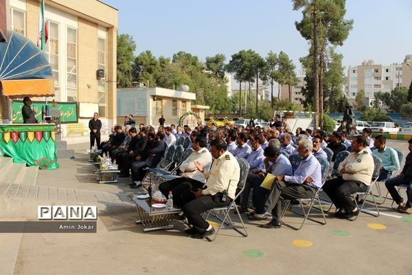مانور سرویس مدارس شهر شیراز به مناسبت آغاز سال تحصیلی