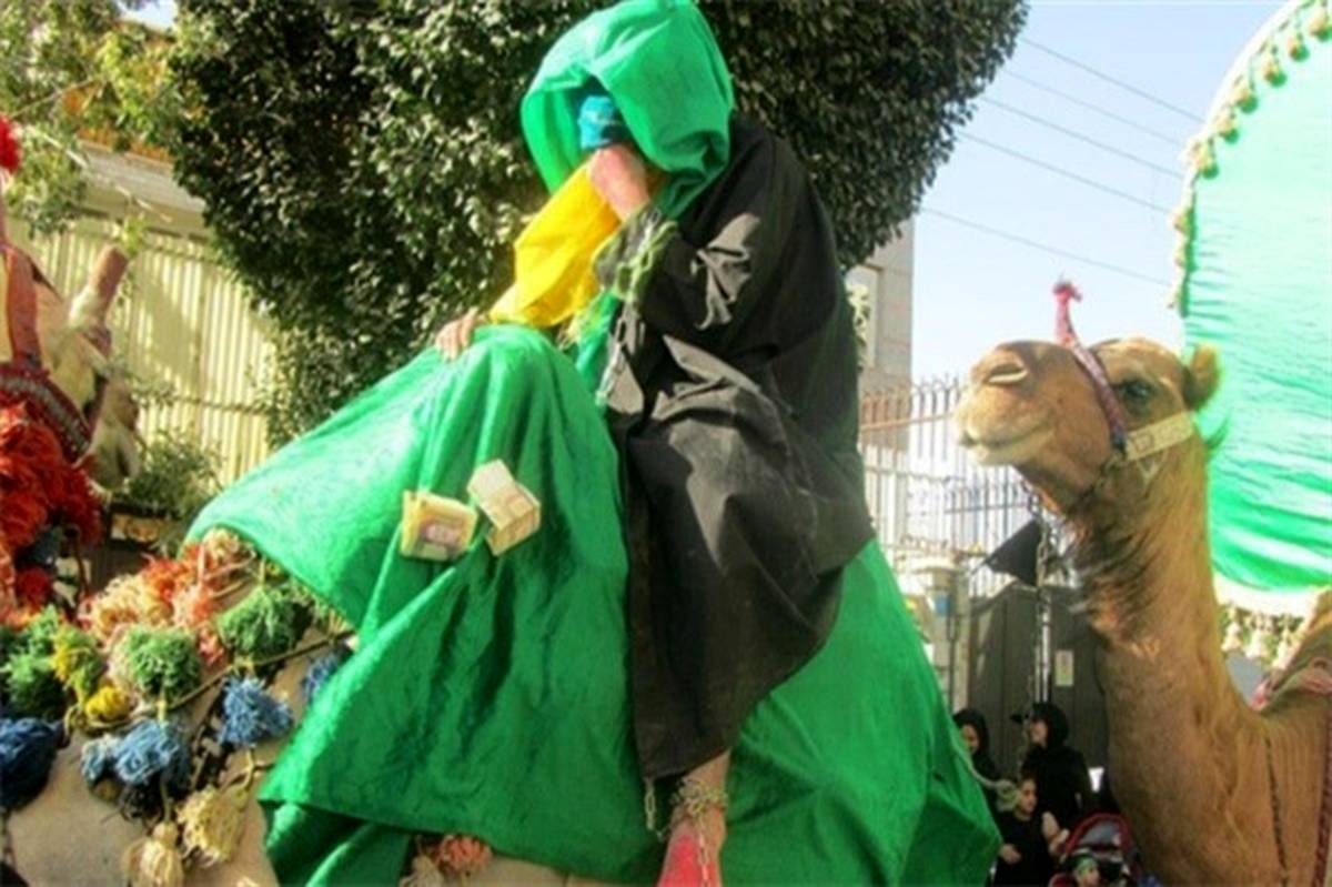 حرکت کاروان نمادین اسرای کربلا در اسلامشهر