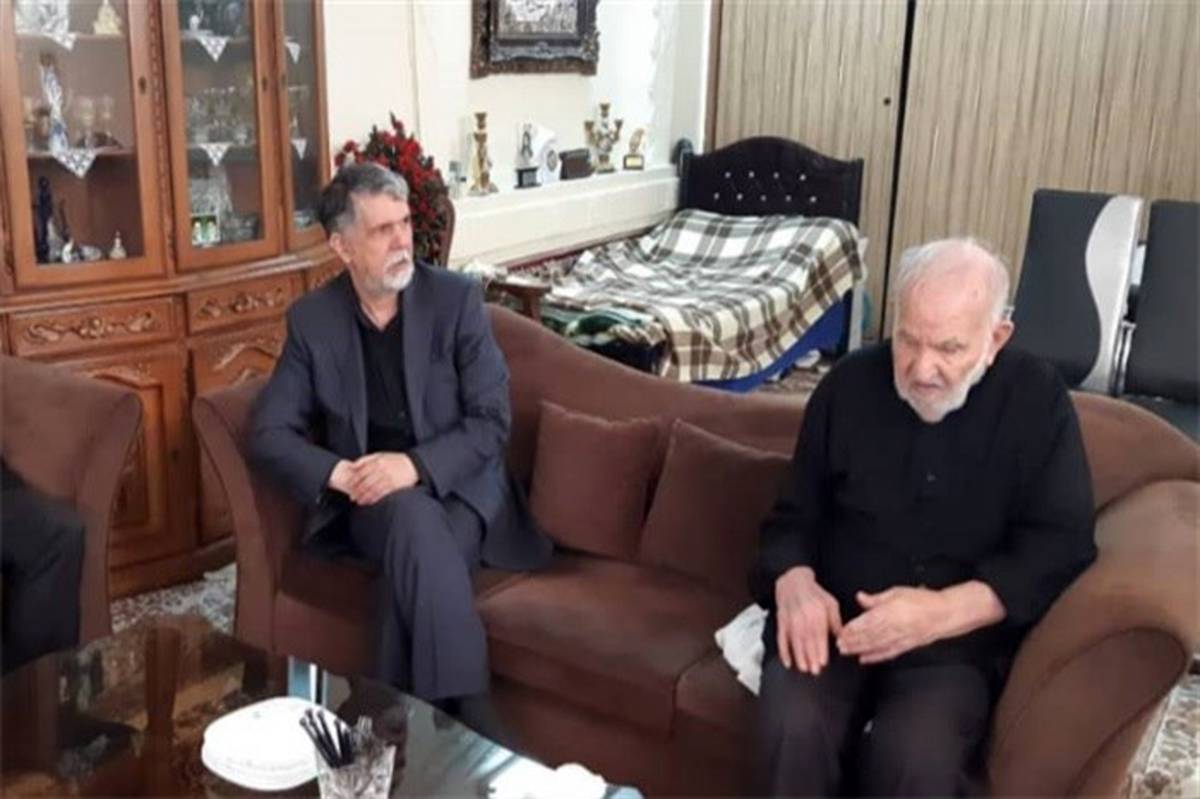 وزیر فرهنگ و ارشاد اسلامی با پیشکسوت تعزیه دیدار کرد