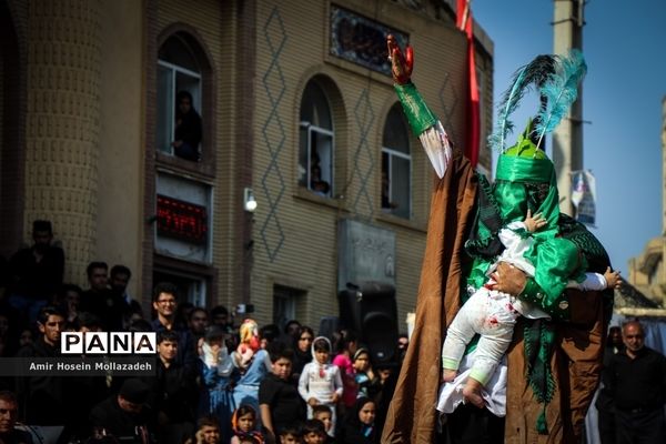 آیین « خیمه سوزان » عاشورای حسینی در ارومیه