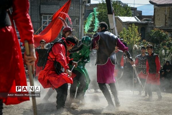 آیین « خیمه سوزان » عاشورای حسینی در ارومیه