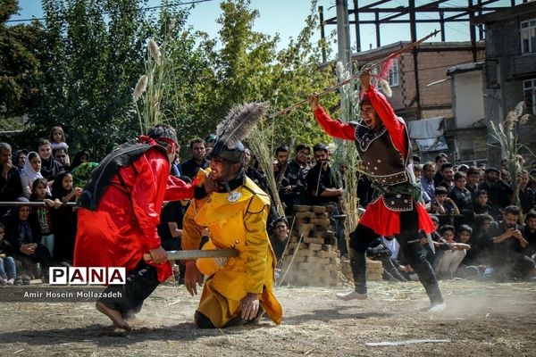 آیین « خیمه سوزان » عاشورای حسینی در ارومیه