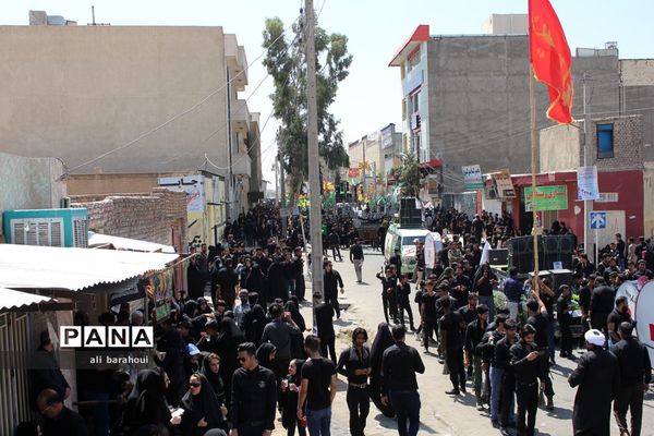 سوگواری عزاداران حسینی در زاهدان