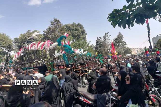 جلوه های عشق حسینی درشهرری