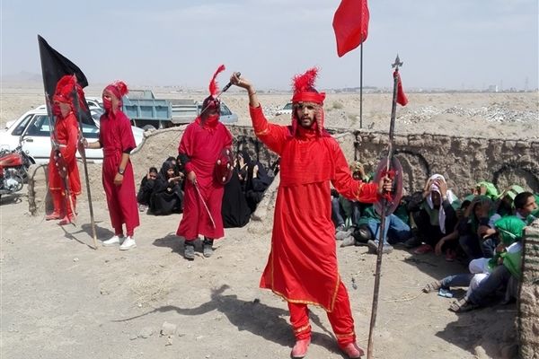 برگزاری واقعه عاشورادرحاجی آباد،شهرستان بیرجند