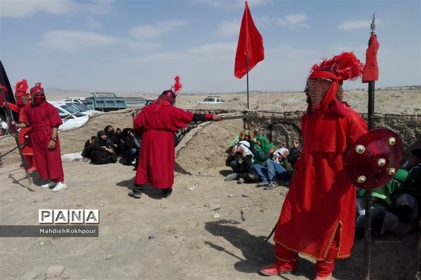 برگزاری واقعه عاشورادرحاجی آباد،شهرستان بیرجند