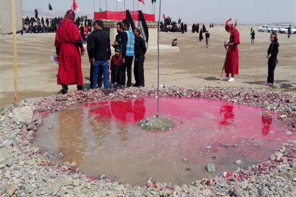 برگزاری واقعه عاشورادرحاجی آباد،شهرستان بیرجند