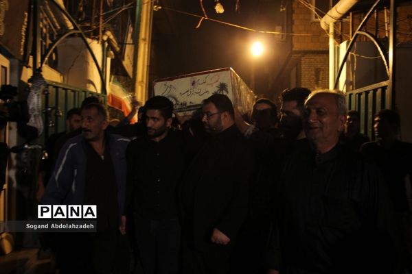 وداع با پیکر شهید گمنام و هشتمین یادواره شهدای کوی ۲۲ بهمن در ساری
