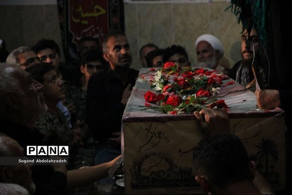 وداع با پیکر شهید گمنام و هشتمین یادواره شهدای کوی ۲۲ بهمن در ساری