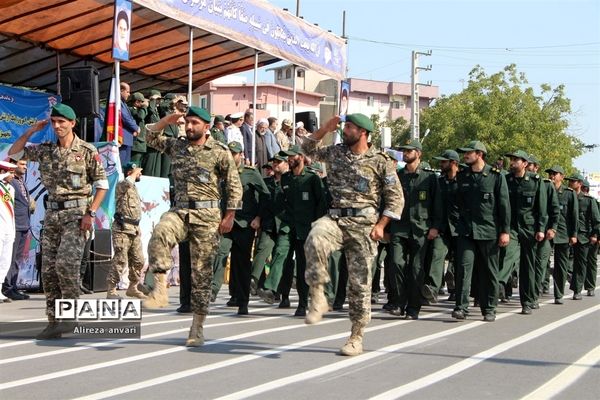 رژه نیروهای مسلح مازندران