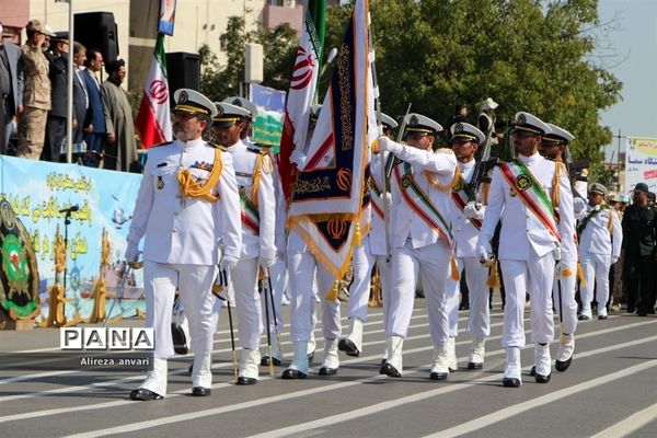 رژه نیروهای مسلح مازندران