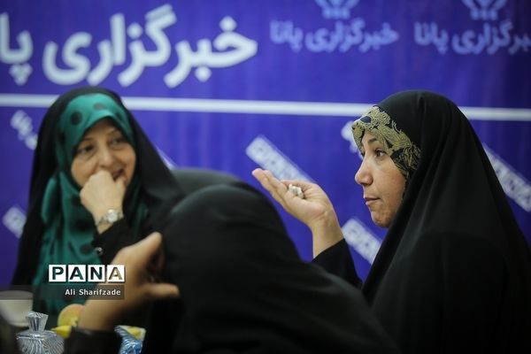 حضور معصومه ابتکار، معاون امور زنان و خانواده ریاست جمهوری در خبرگزاری پانا