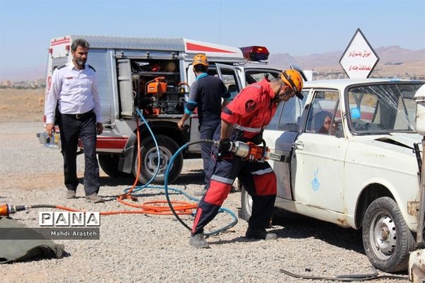 آیین افتتاح سایت آموزشی تخصصی سازمان آتش نشانی و خدمات ایمنی شهرداری بیرجند