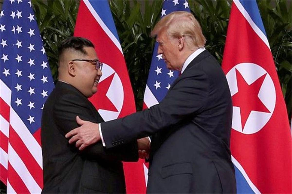 ترامپ: من و رهبر کره شمالی عاشق هم شده‌ایم