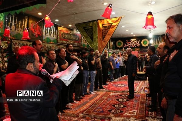 برگزاری مراسم سوگواری سومین روز شهادت  امام حسین (ع) و یارانش در شیراز