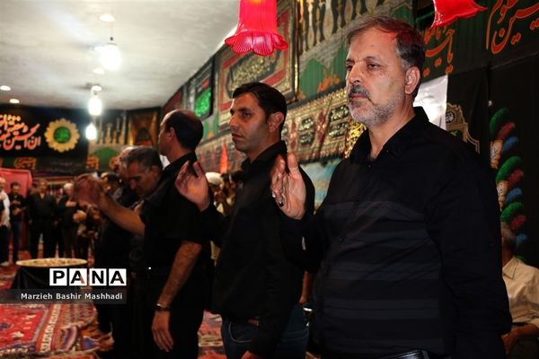 برگزاری مراسم سوگواری سومین روز شهادت  امام حسین (ع) و یارانش در شیراز