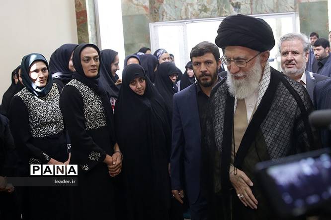 دیدارمدالآوران بازیهای آسیایی اندونزی با رهبرمعظم انقلاب