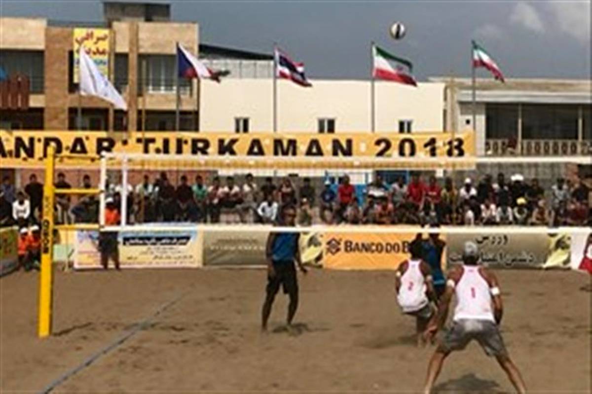 پیروزی نمایندگان والیبال ساحلی  ایران برابر حریفان