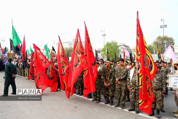 تجمع بزرگ بسیجیان مازندران
