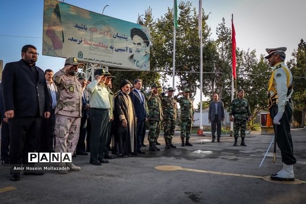 صبحگاه مشترک نیروهای مسلح به مناسبت آغاز هفته نیروی انتظامی در ارومیه