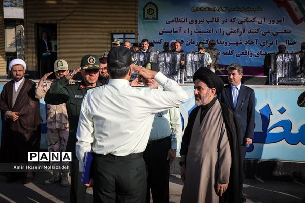 صبحگاه مشترک نیروهای مسلح به مناسبت آغاز هفته نیروی انتظامی در ارومیه