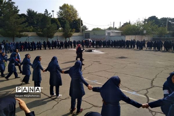 مانور کاهش بلایای طبیعی در اسلامشهر