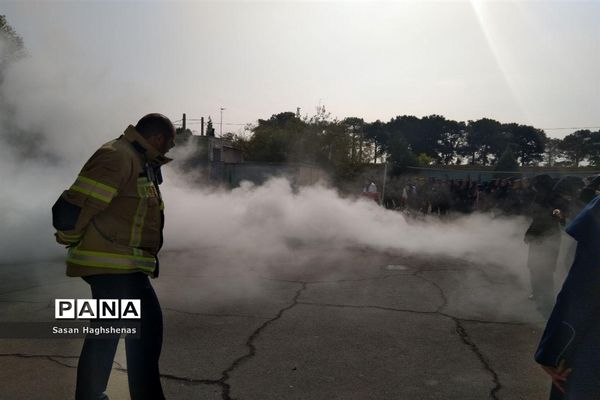 مانور کاهش بلایای طبیعی در اسلامشهر