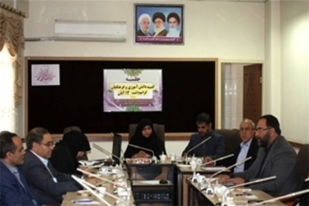 اولین جلسه کمیته استانی فرهنگیان و دانش آموزان گرامیداشت یوم الله 13 آبان ماه برگزار شد