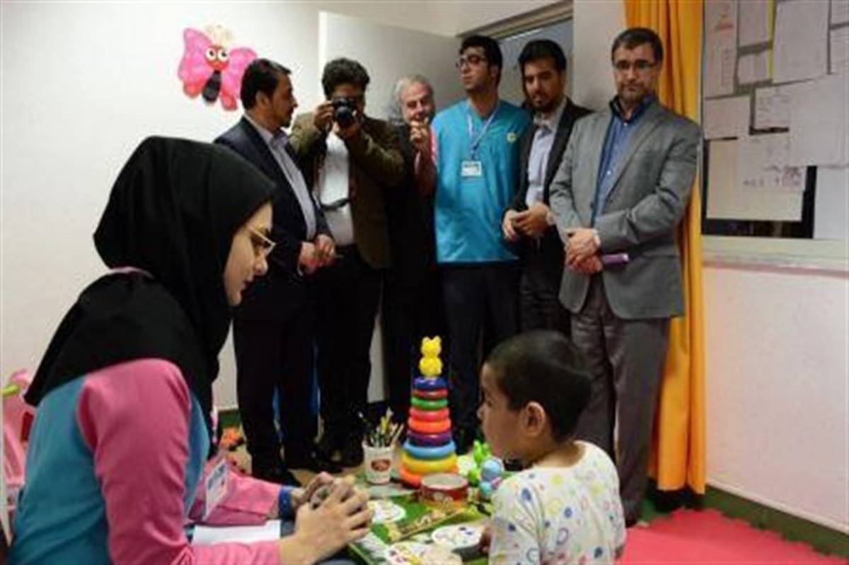 راه اندازی " مدرسه زندگی " در بیمارستان کودکان اکبر