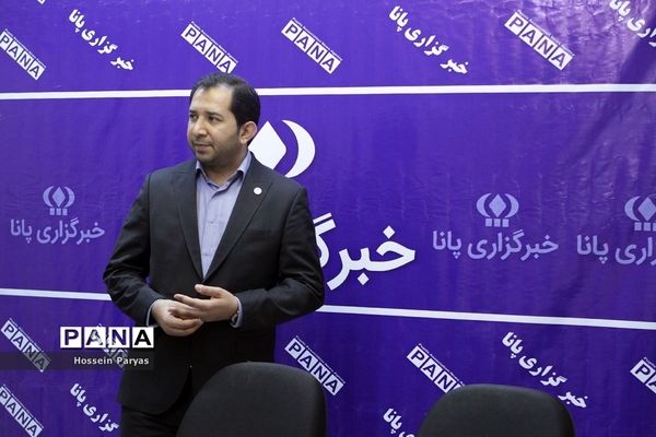 حضور شهاب الدین صابونچی، رئیس سازمان جوانان هلال احمر در خبرگزاری پانا
