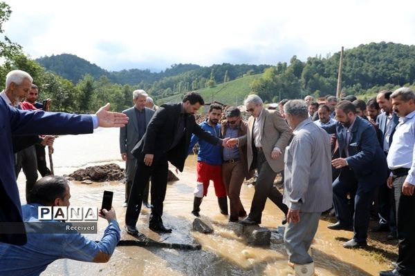 بازدید معاون رئیس جمهور از پل کمربندی نوشهر