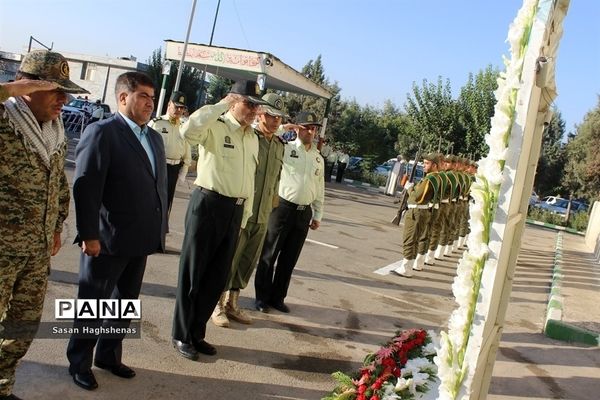 صبحگاه مشترک فرماندهی نیروی انتظامی اسلامشهر