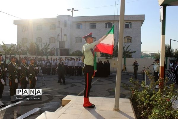 صبحگاه مشترک فرماندهی نیروی انتظامی اسلامشهر