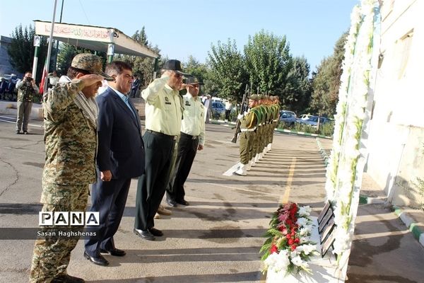 صبحگاه مشترک فرماندهی نیروی انتظامی اسلامشهر