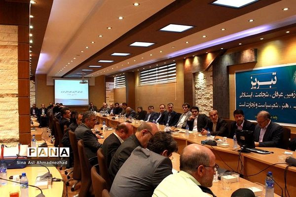 جلسه شورای اداری شهرستان تبریز در فرمانداری استانداری تبریز