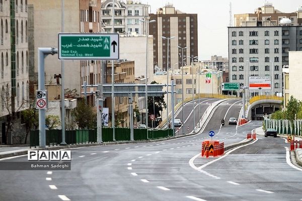 افتتاح بخش شمالی بزرگراه شهید صیاد شیرازی