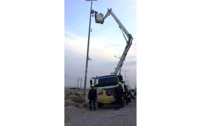 بهره مندی زائران اربعین حسینی از خدمات توزیع برق استان مرکزی در مهران و نجف اشرف